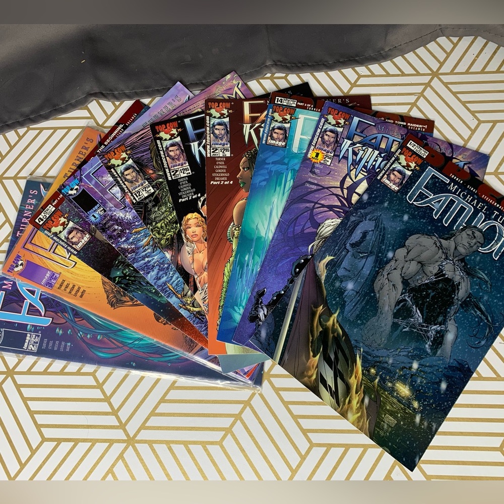 10 Issues of Michael Turner's FATHOM Comic Books Killian's Tide O'Neil Weems